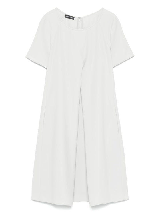 Emporio Armani crew-neck mini dress