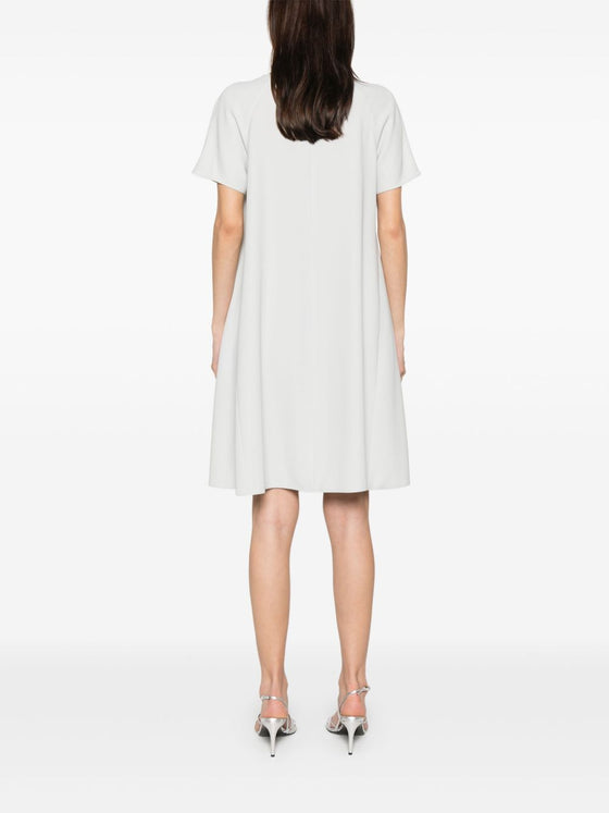 Emporio Armani crew-neck mini dress