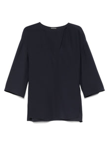  Emporio Armani cady blouse