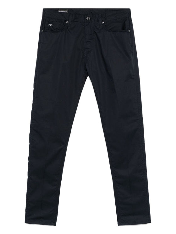 Emporio Armani Slim-fit jeans with logo badge