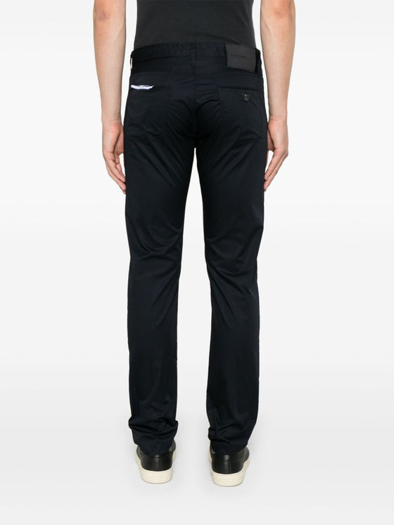 Emporio Armani Slim-fit jeans with logo badge