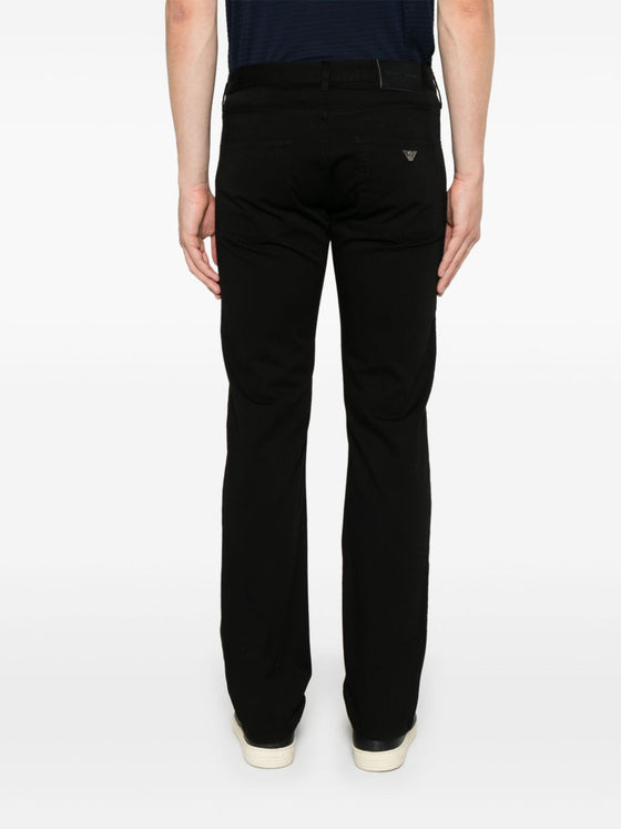 Emporio Armani Slim-fit jeans with logo badge