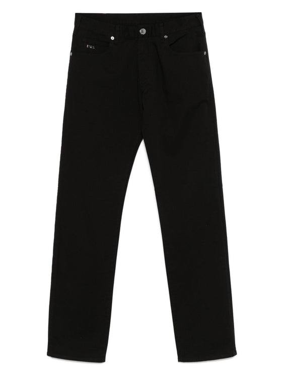 Emporio Armani Slim-fit jeans with logo badge