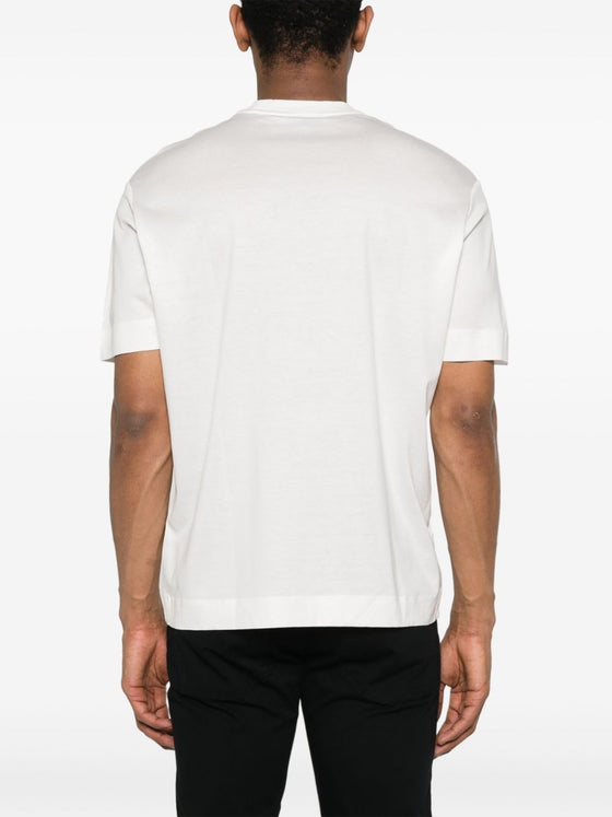 Emporio Armani Embroidered Logo T Shirt