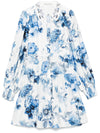 Alice + Olivia Dresses Clear Blue