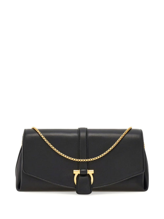Ferragamo Medium Front Flap Soulder Bag