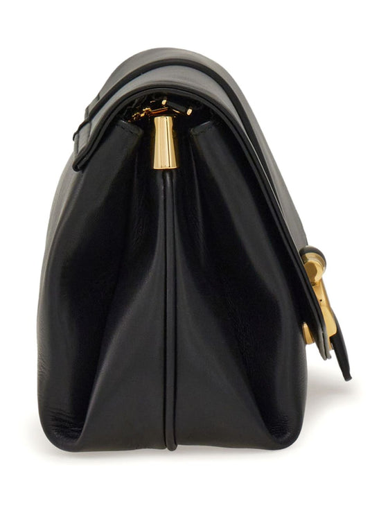 Ferragamo Medium Front Flap Soulder Bag