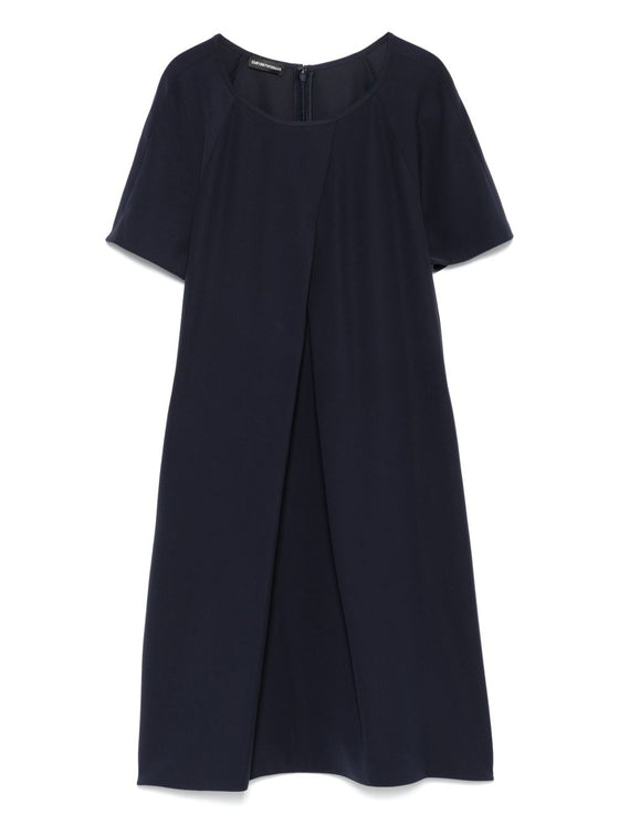 Emporio Armani Short crew neck dress