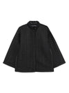 Emporio Armani Reversible jacket in lightweight water repellent quilted nylon ASV