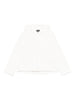 Emporio Armani Zip-up hoodie in double jersey with all-over lettering