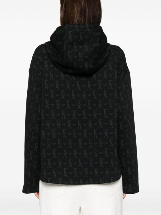 Emporio Armani logo-print hoodie