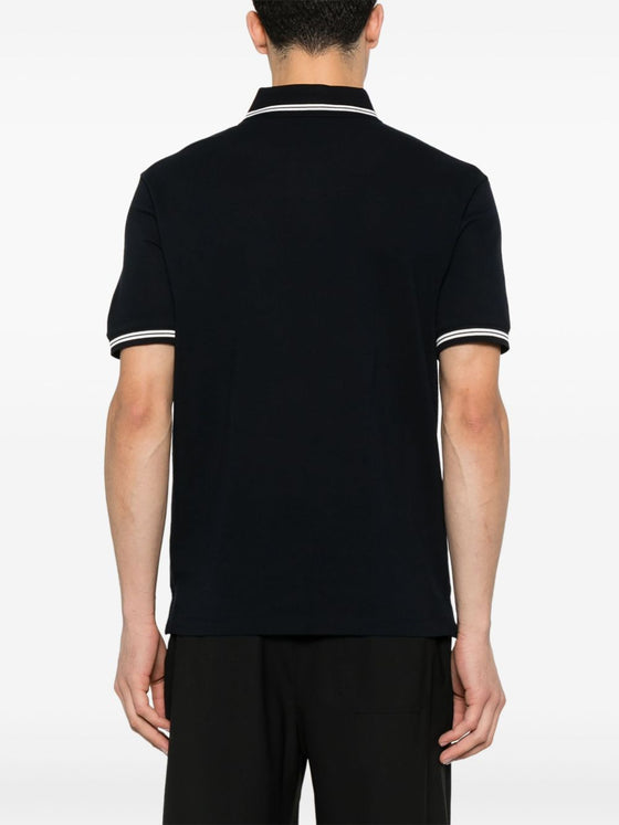Emporio Armani logo-collar polo shirt
