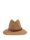 Emporio Armani Hats Leather Brown