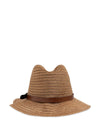 Emporio Armani Hats Leather Brown