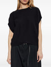 Emporio Armani seamless knitted top