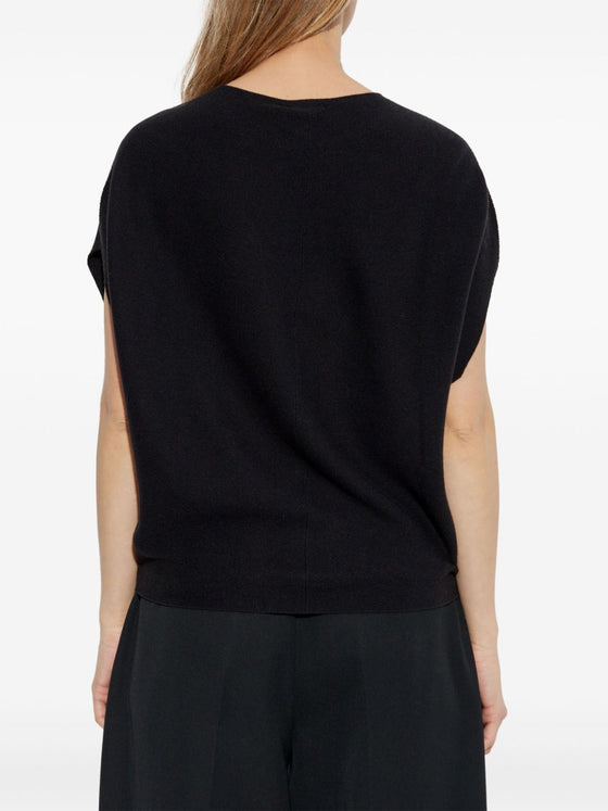 Emporio Armani seamless knitted top