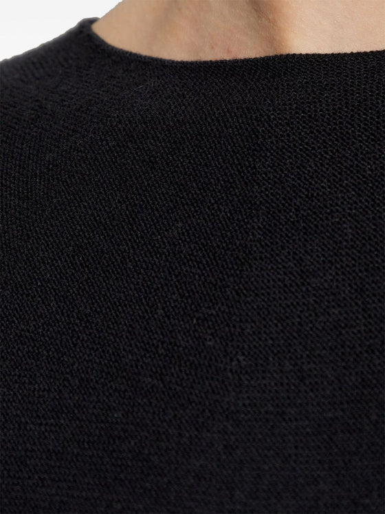 Emporio Armani seamless knitted top