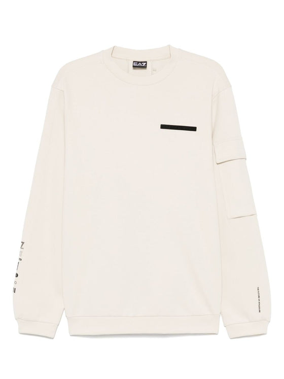 EA7 Sweaters Beige