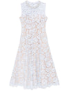 Self-portrait Dresses Clear Blue