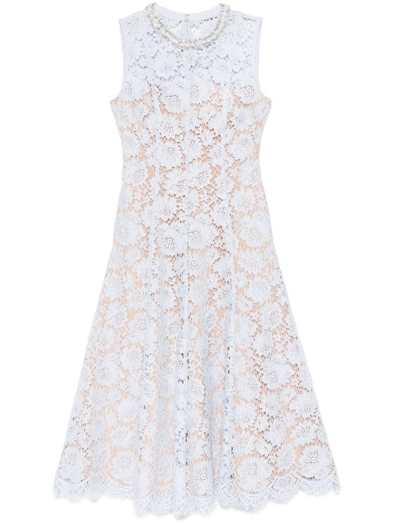 Self-portrait Dresses Clear Blue