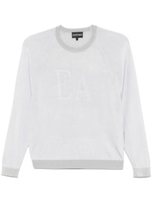  Emporio Armani Jacquard Logo Sweater