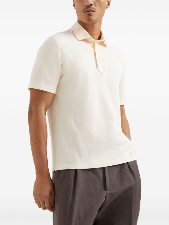 Brunello Cucinelli T-shirts and Polos Orange