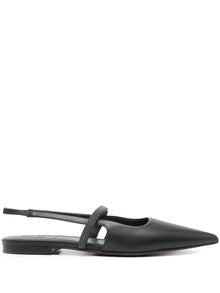  Brunello Cucinelli Monili-chain ballerina shoes