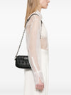 EMPORIO ARMANI EXCLUSIVE Emporio Armani Woven leather camera case with chain strap