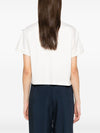 Emporio Armani T-shirt with fringes