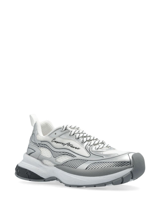 EMPORIO ARMANI EXCLUSIVE Emporio Armani logo-embossed sneakers