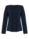 Emporio Armani Jacket in fluid woven fabric with pleats