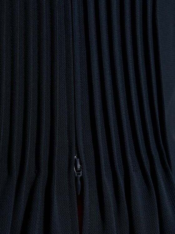 Emporio Armani Jacket in fluid woven fabric with pleats