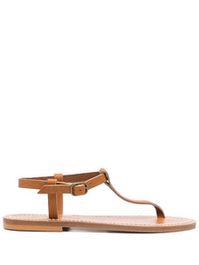  K Jacques St Tropez Sandals Leather Brown