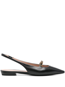  EMPORIO ARMANI EXCLUSIVE Emporio Armani leather ballet flats