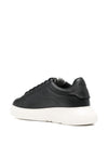 EMPORIO ARMANI EXCLUSIVE Emporio Armani Tumbled leather sneakers