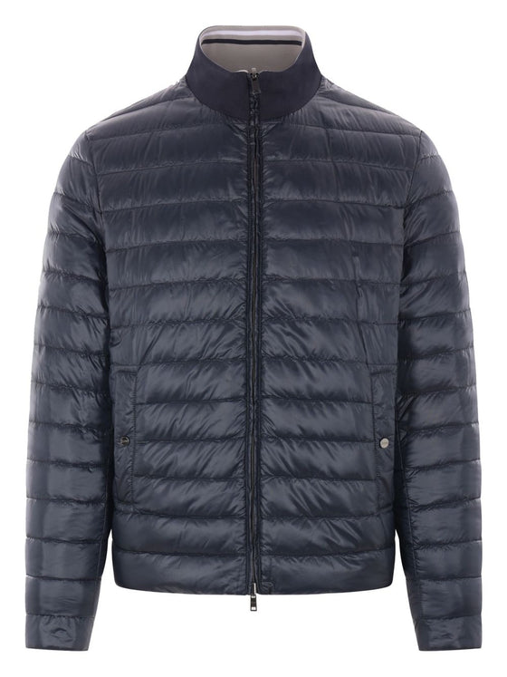 Herno Coats Clear Blue