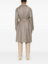 Emporio Armani virgin-wool trench coat