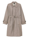 Emporio Armani virgin-wool trench coat
