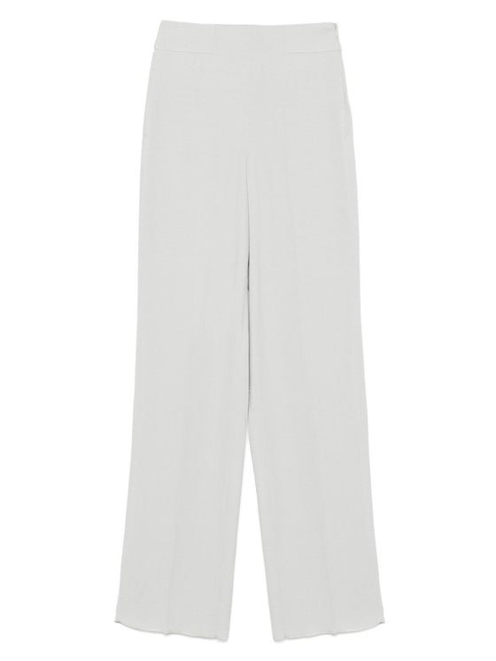 Emporio Armani herringbone-jacquard trousers