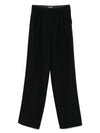 Emporio Armani herringbone-jacquard trousers