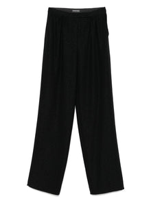  Emporio Armani herringbone-jacquard trousers