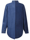 E.L.V. Denim Denim cotton shirt