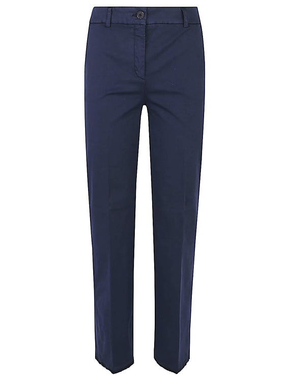 Via Masini 80 Trousers Blue