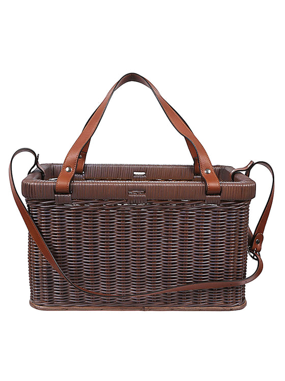 Brunello Cucinelli Wicker basket bag