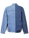 E.L.V. DENIM Coats Blue