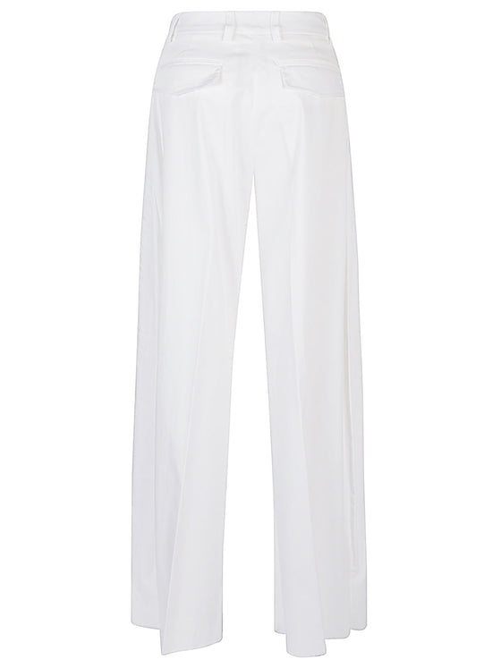 THE LATEST Trousers White