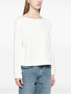 Emporio Armani logo embroidered sweatshirt