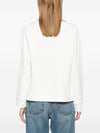 Emporio Armani logo embroidered sweatshirt
