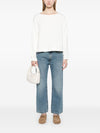 Emporio Armani logo embroidered sweatshirt
