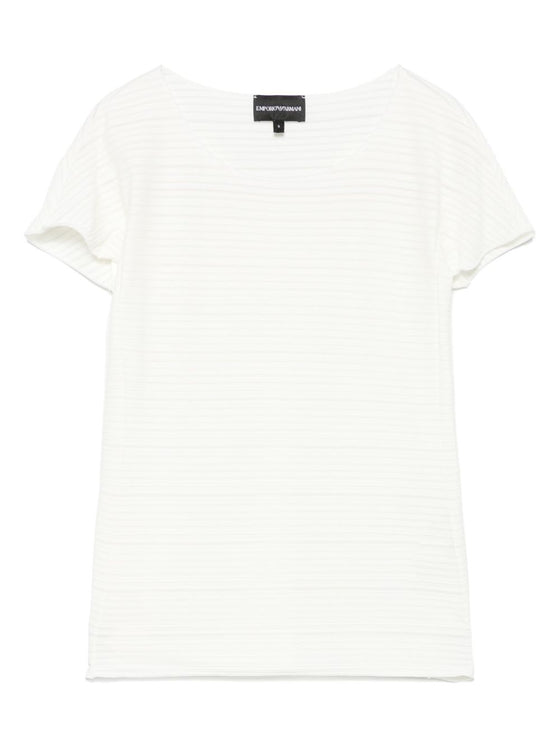 Emporio Armani Ribbed T-shirt